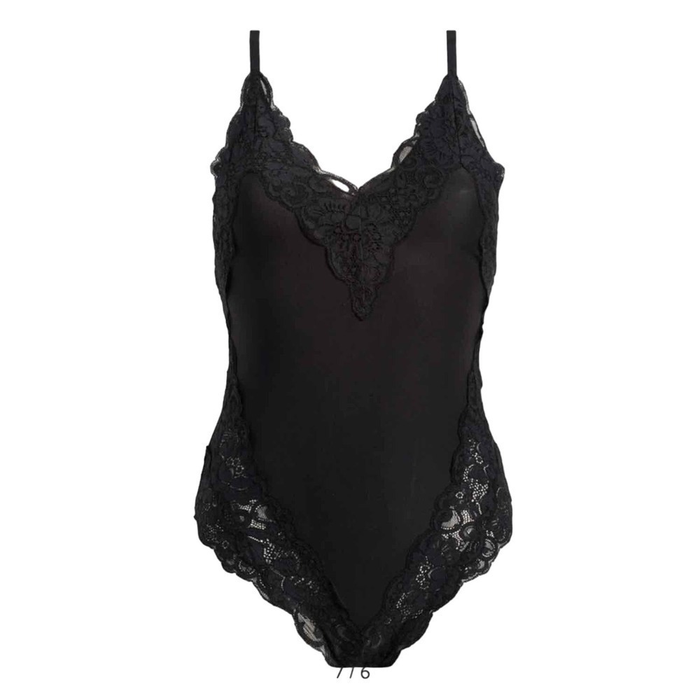 We are HAH Back Off Bodysuit Noir Black